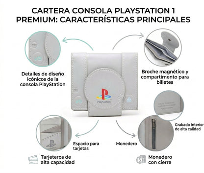 Cartera Consola Retro: tu infancia a mano